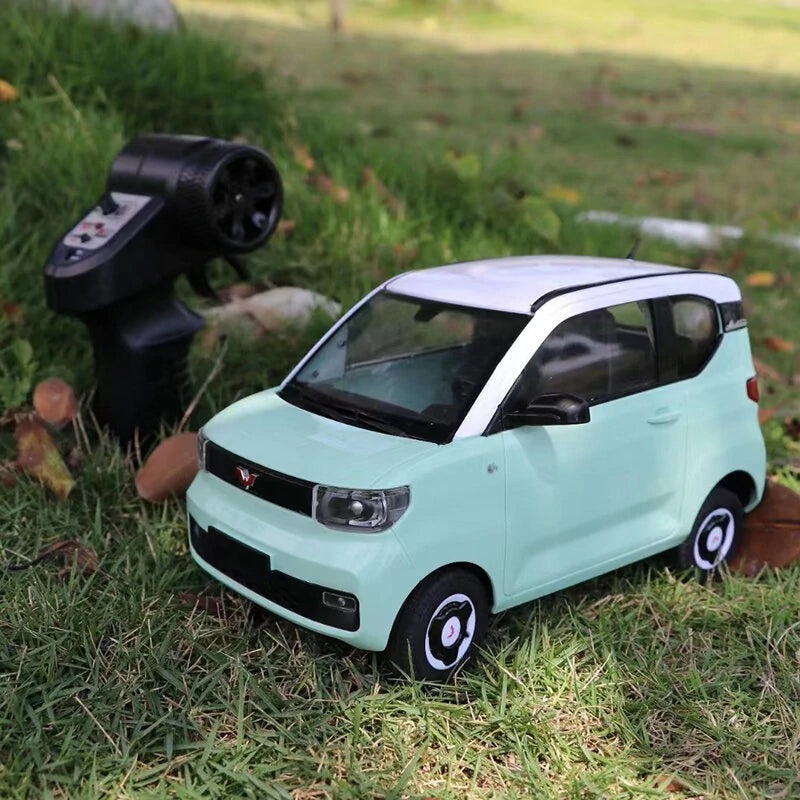 WPL D32 D22 1/16 2.4G Mini RC Car 4CH Off-Road Remote Control Drift High Speed Car With Led Lights Green