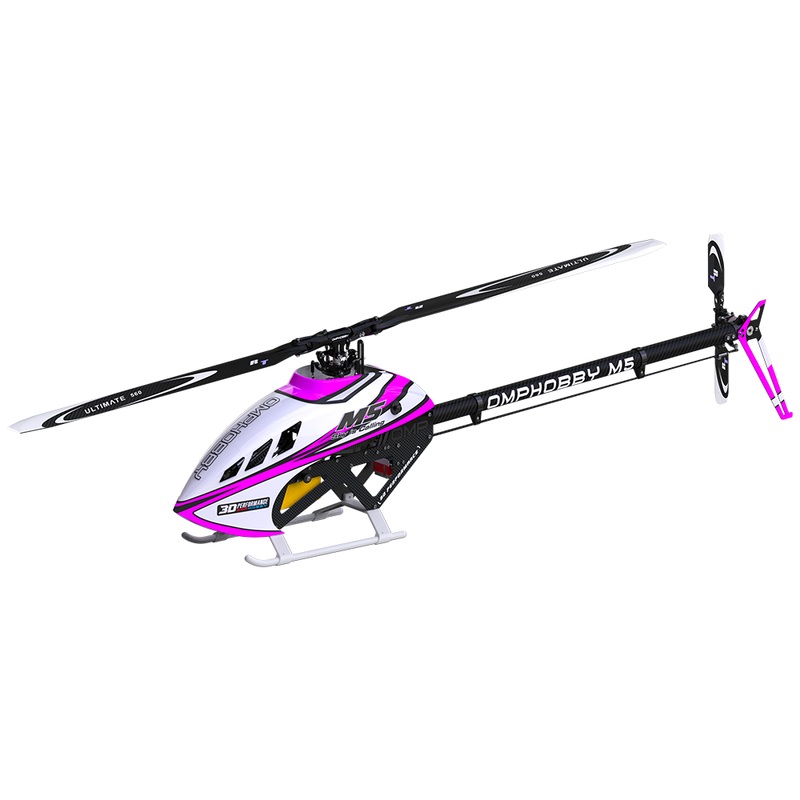 OMPHobby M5 Helicopter (no blades) - Pink