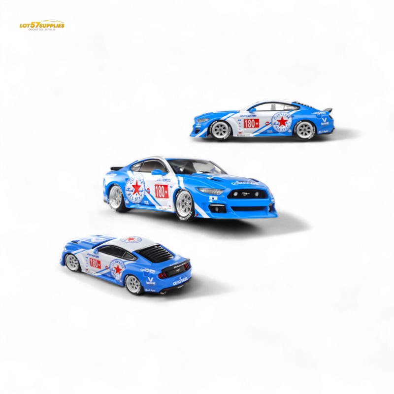 Liberty64 Ford Mustang GT Widebody Converse 1:64