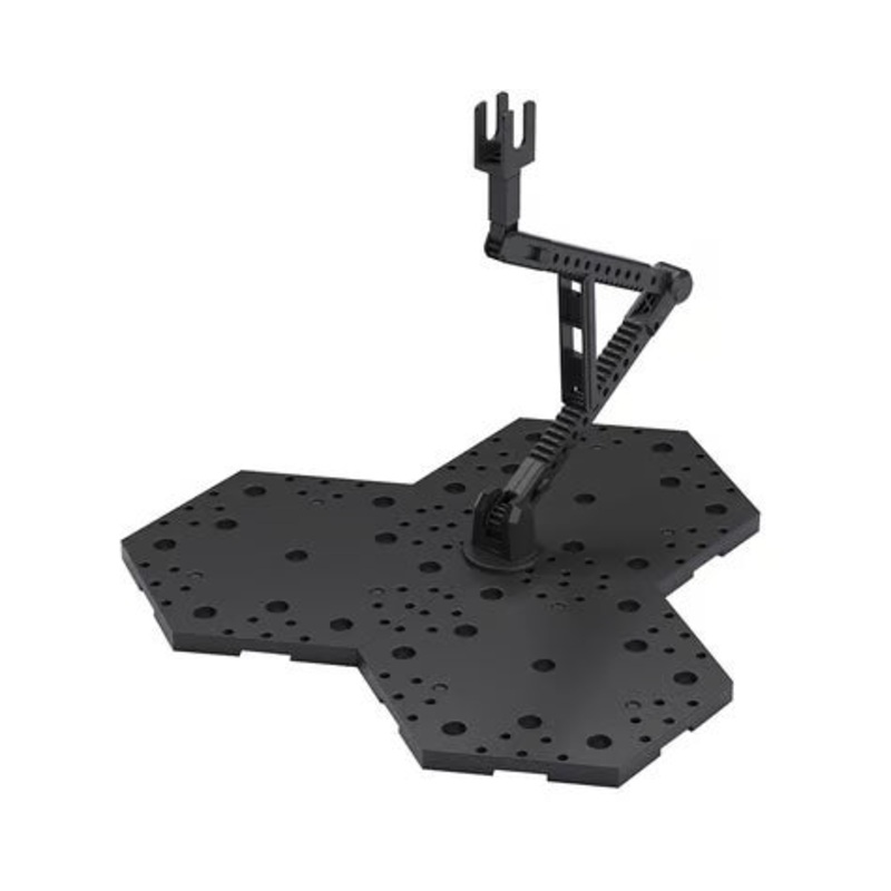 Bandai BAS2410267 Action Base 4 Display Stand (Black) For Gundam Model Kits