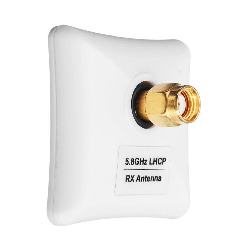 Realacc 5.8GHz 8dBi Omni Directional FPV Flat Panel Antenna LHCP RHCP SMA RP-SMA for RC FPV Drones