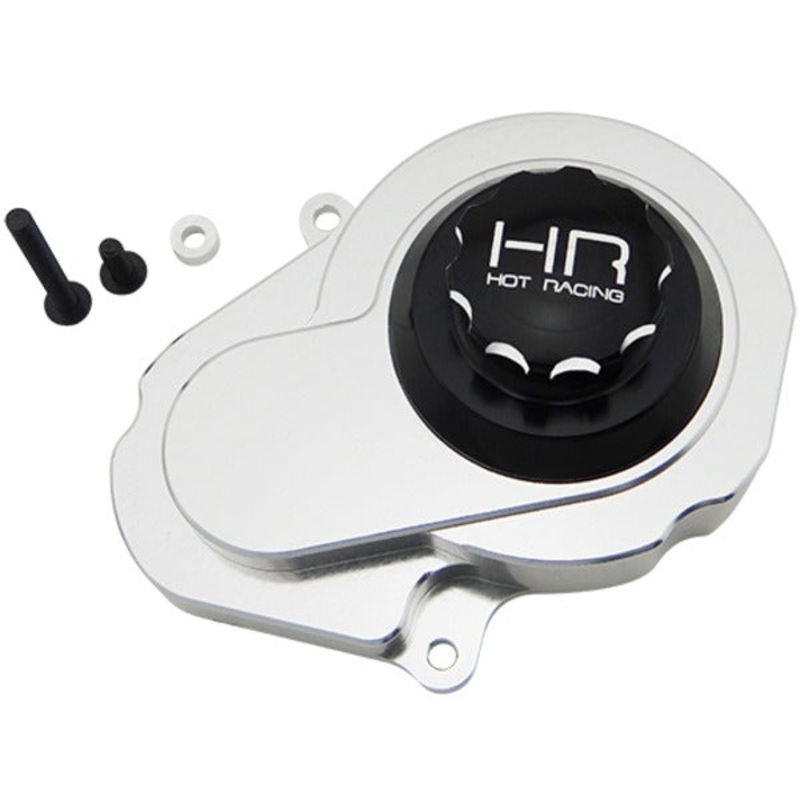 Hot Racing Aluminum Gear Box Cover, for Traxxas 1/10 Scale 2WD