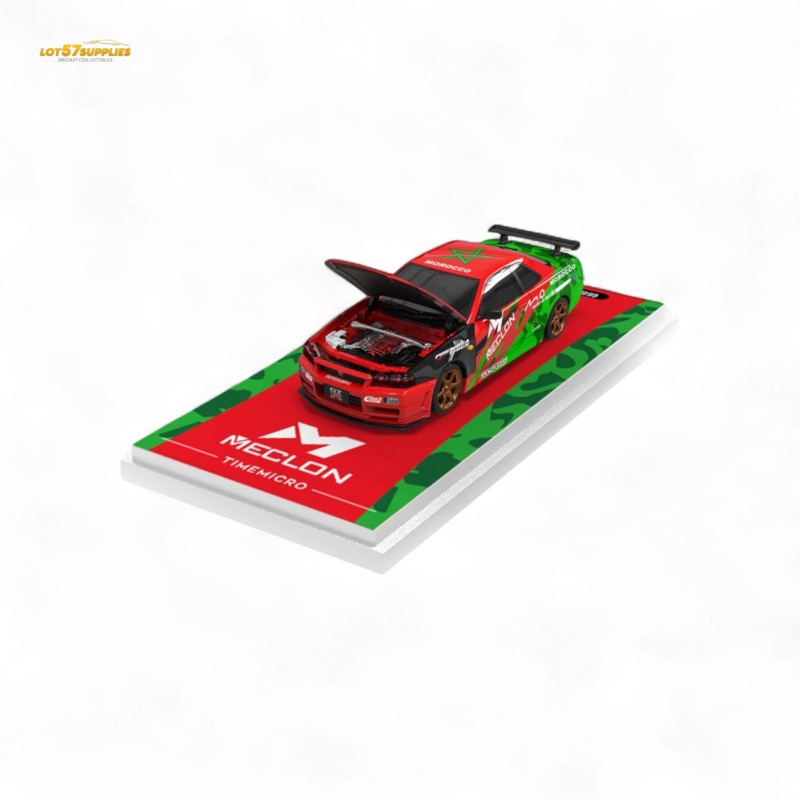 TimeMicro MECLON GT-R R34 Ordinary 1:64