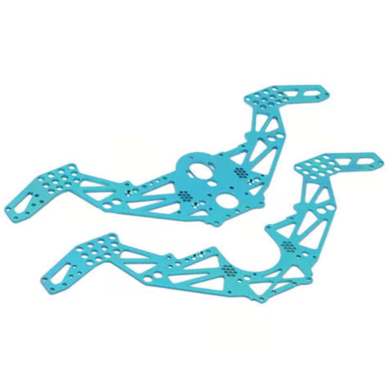 Furitek FUR-2588 TITAN GREEN Frame KIT for Losi 1/18 Mini LMT