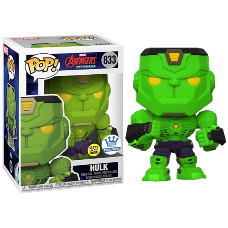 Hulk (Glow in the Dark, Mecha) 833 - Funko Shop Exclusive