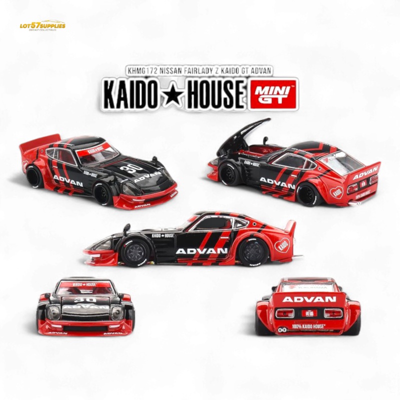 Mini GT x Kaido House Nissan Fairlady Z ADVAN Livery 1:64