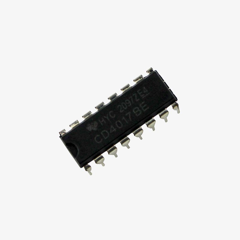 CD4017 Decade Counter IC - DIP-16 Package