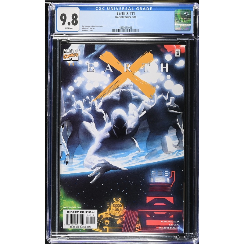 Earth X #11 (3/00) Graded CGC 9.8