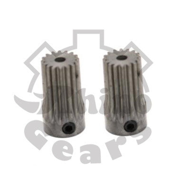 "RHINO GEAR" ULTRA HARDENED STEEL PINION 16T 0.6M 5MM T-REX 500
