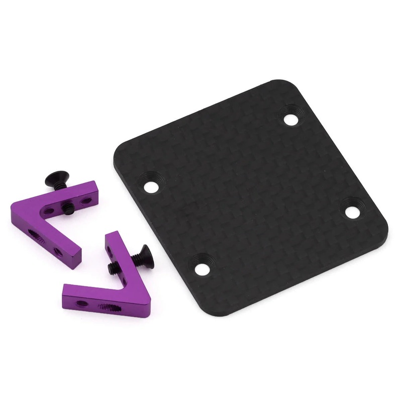 Scale Reflex SRF-863502 Drift Rear ESC Mounting Set (Purple)