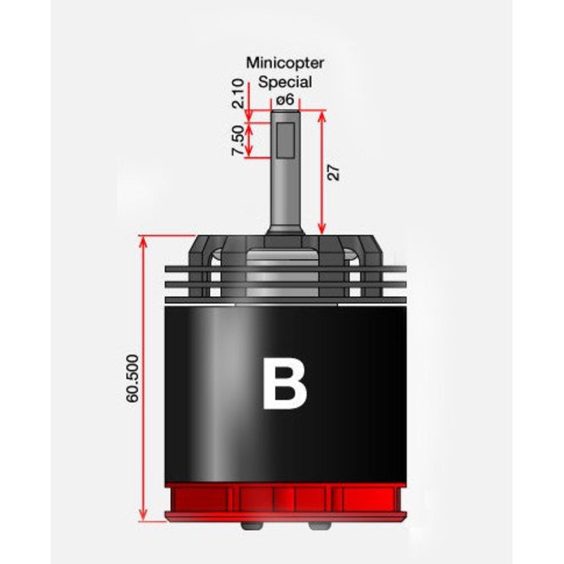 Xnova 4530 Replacement Shaft B