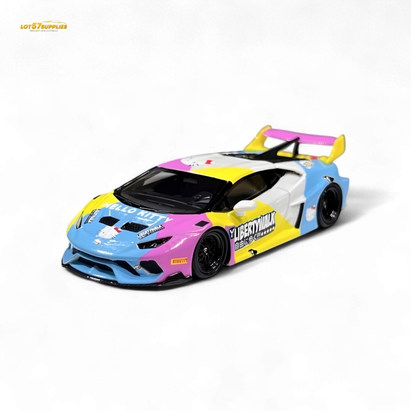 Flame Lamborghini Huracan LP610-4 LWBK WideBody Resin 1:64