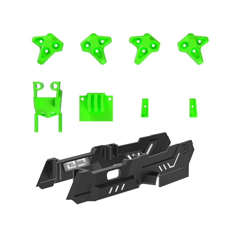 iFlight Injection-molded Kit TPU Parts for SH CineFlow 5 / CineLR 7 RC FPV Racing Drones Green