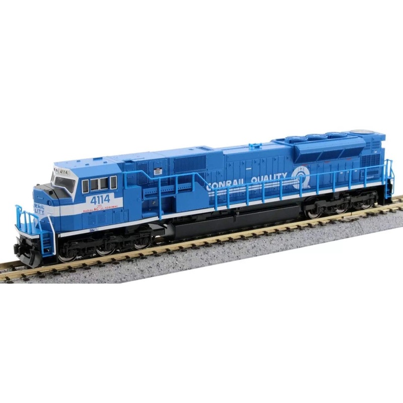 Kato 176-5515 N Scale SD80MAC Conrail #4114 Locomotive DCC READY