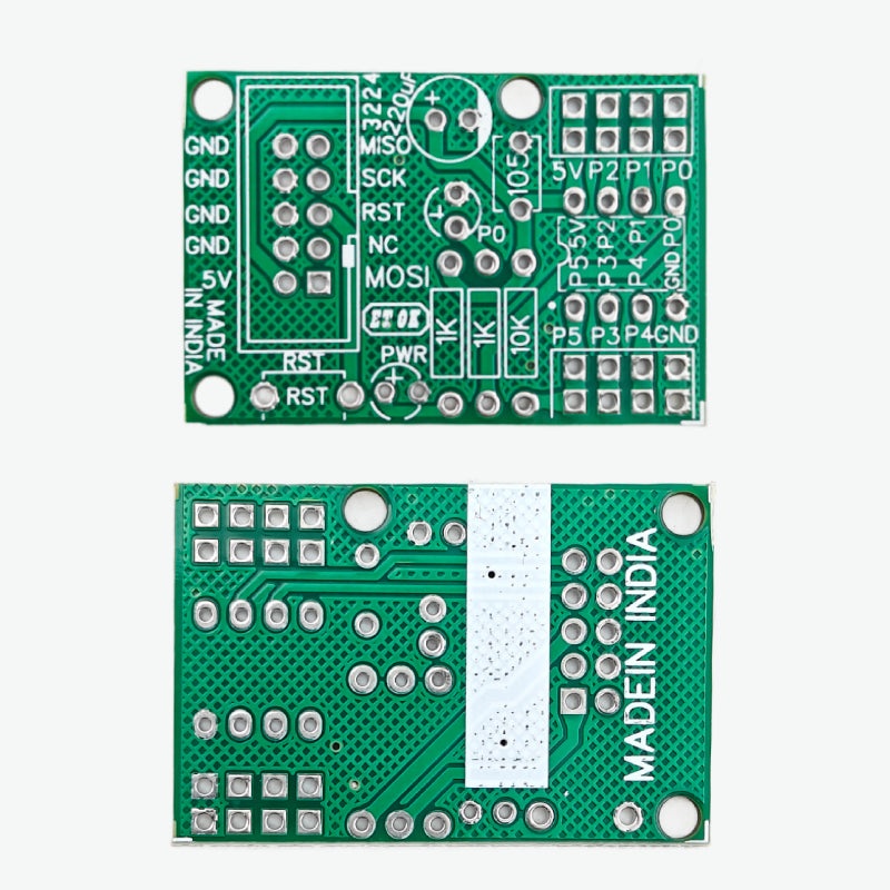 PCB for ATTiny13A / ATTiny85 5V Breakout Board