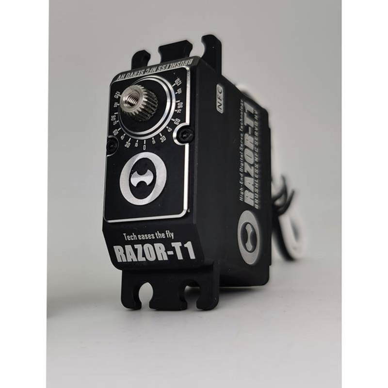 THETA RAZOR-T1 NFC HV Standard Brushless Tail Servo (Black Colour)