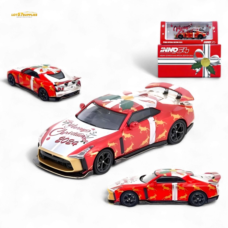 Inno64 Nissan GT-R50 "X'MAS 2024" Special Edition 1:64