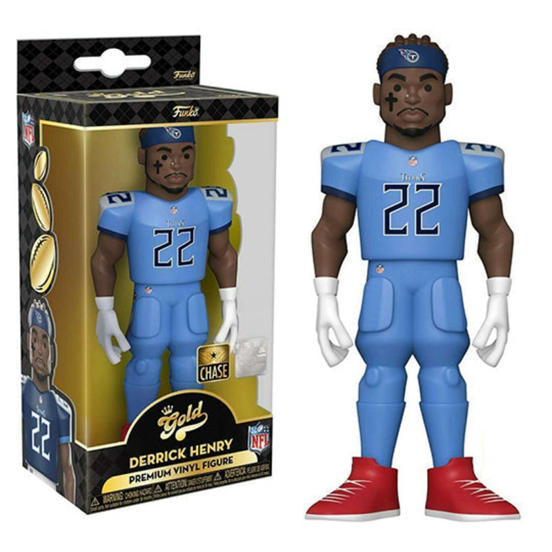 Funko Gold Series 5" Derrick Henry (Blue, NFL) **Chase**