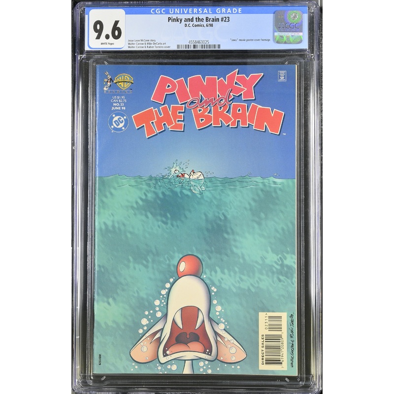 Pinky and the Brain #23 (6/98) Graded CGC 9.6