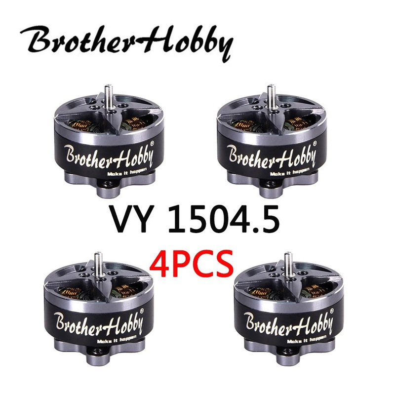 4PCS Brotherhobby VY 1504.5 2650KV / 2950KV / 3950KV Brushless Motor For FPV Multicopter for RC Drone 4PCS 2650KV 4S