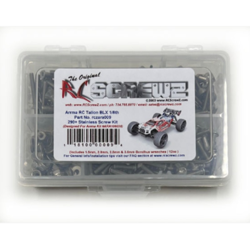 Arrma RC Fazon 6s BLX (AR106020) Stainless Screw Kit
