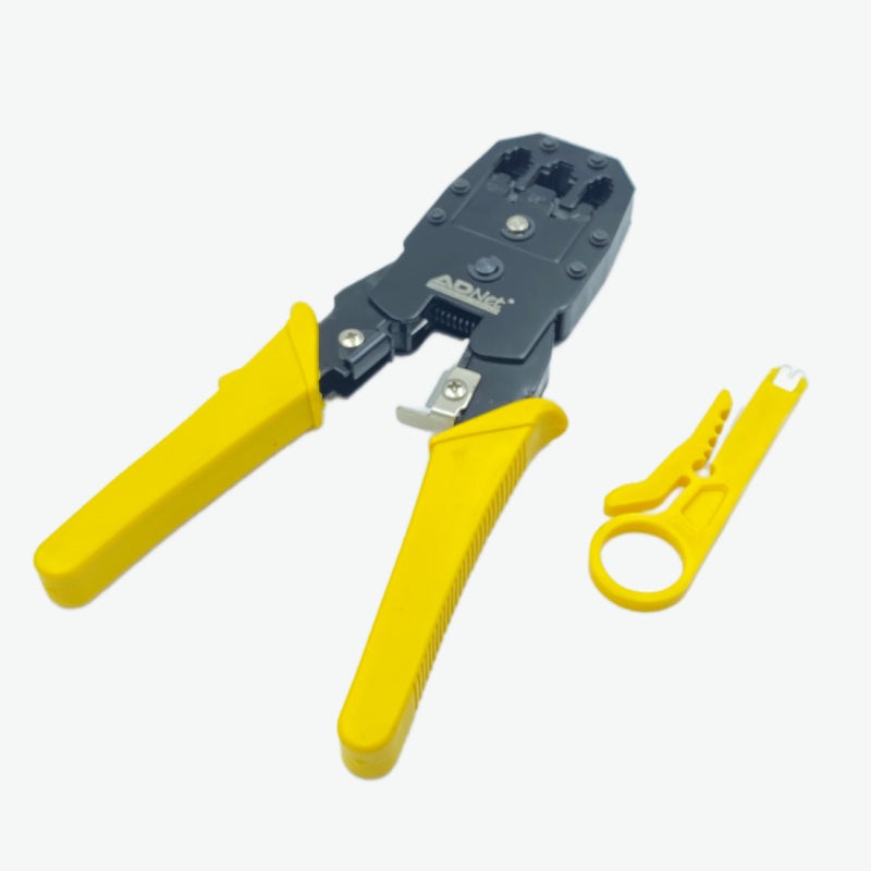 3-in-1 Multi-Wire Network Cable Crimper with Cutter & Stripper