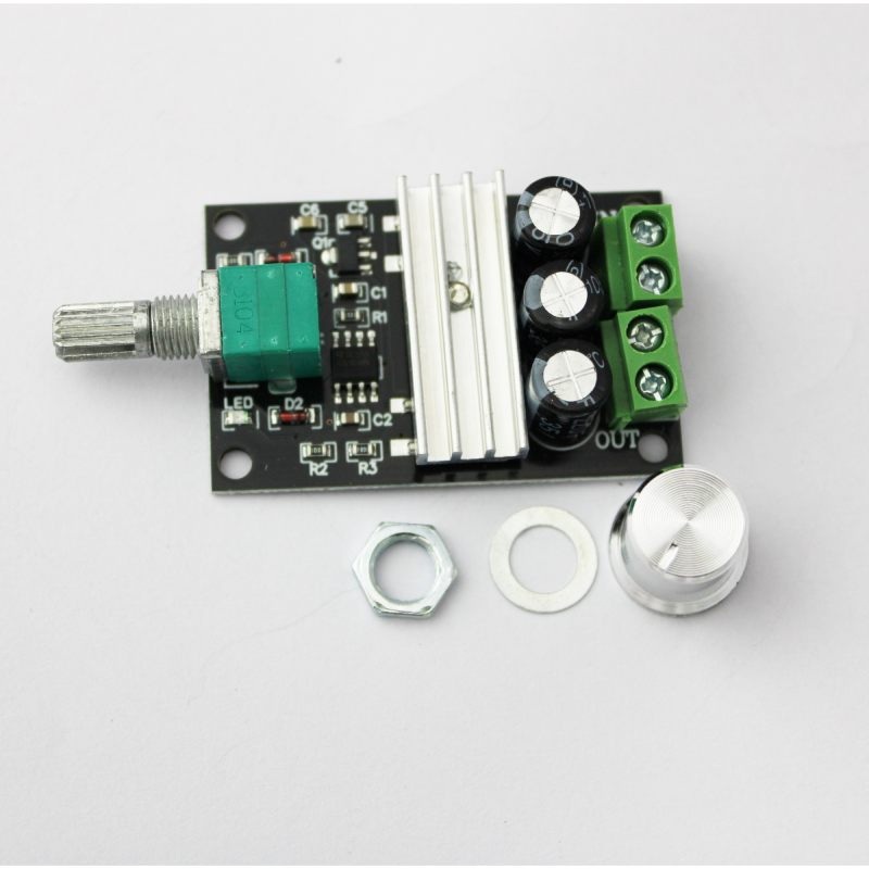 PWM DC Motor Speed Regulator 6V 12V 24V 28V 3A Speed Control Switch 1203B