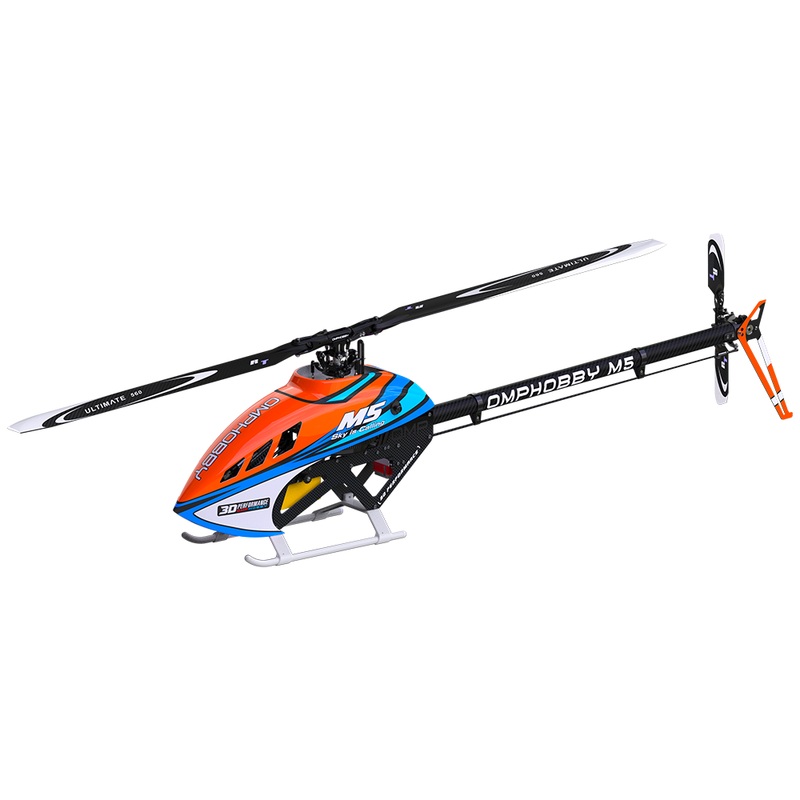 OMPHobby M5 Helicopter (no blades) - Orange