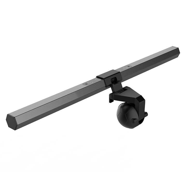 40CM LED Lights Monitor Computer Gaming Lighting Bar Monitor Scherm Adjustable Rotate Sfeer Desktop Computer Screen Hanging Light Plug and Play Black