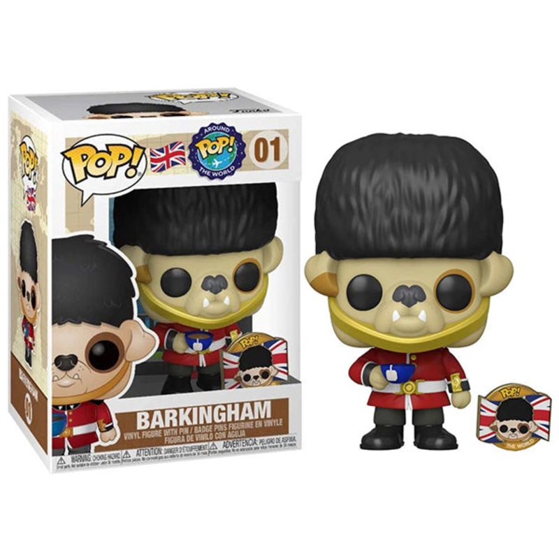 Barkingham w/ Pin (Pop! Around The World) 01