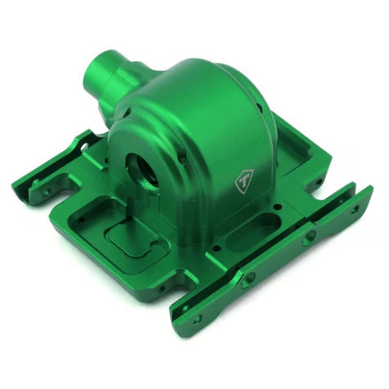 Treal Hobby Losi LMT Aluminum Gearbox Housing Set w/Covers Green
