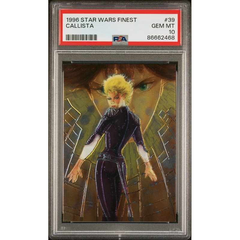1996 STAR WARS FINEST CALLISTA #39 - PSA 10