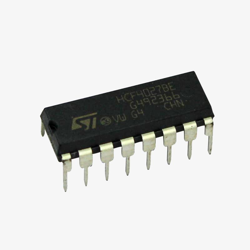 CD4027 Dual JK Flip Flop IC - 16 Pin DIP Package