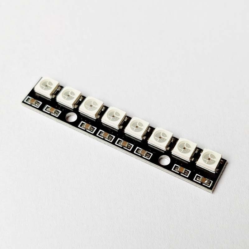WS2812 8 Bit RGB LED (Straight)