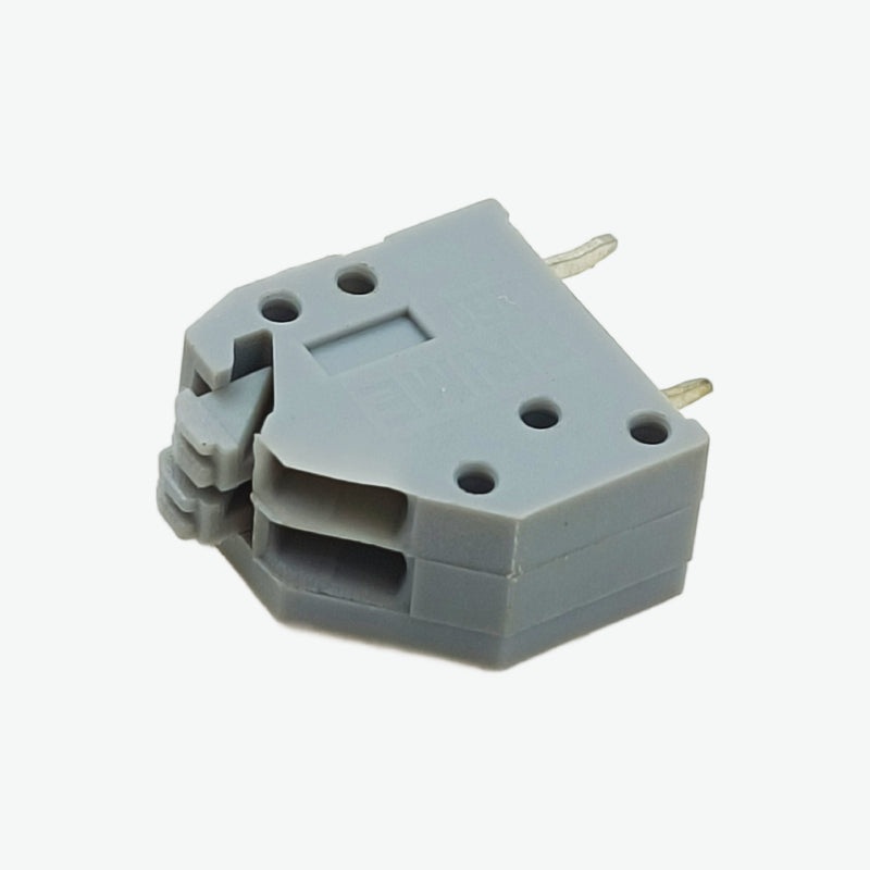 2 Way Push Type PCB Connector Terminal Block - 2.54mm Pitch
