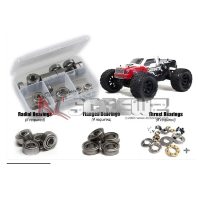 Axial Wrangler C/R Edition (#90035) Rubber Shielded Bearing Kit