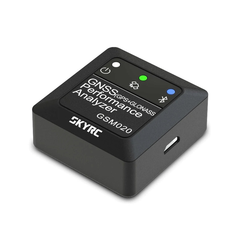 SKYRC GSM020 GNSS Performance Analyzer Power Bluetooth APP GPS Speed Meter for RC Car Helicopter