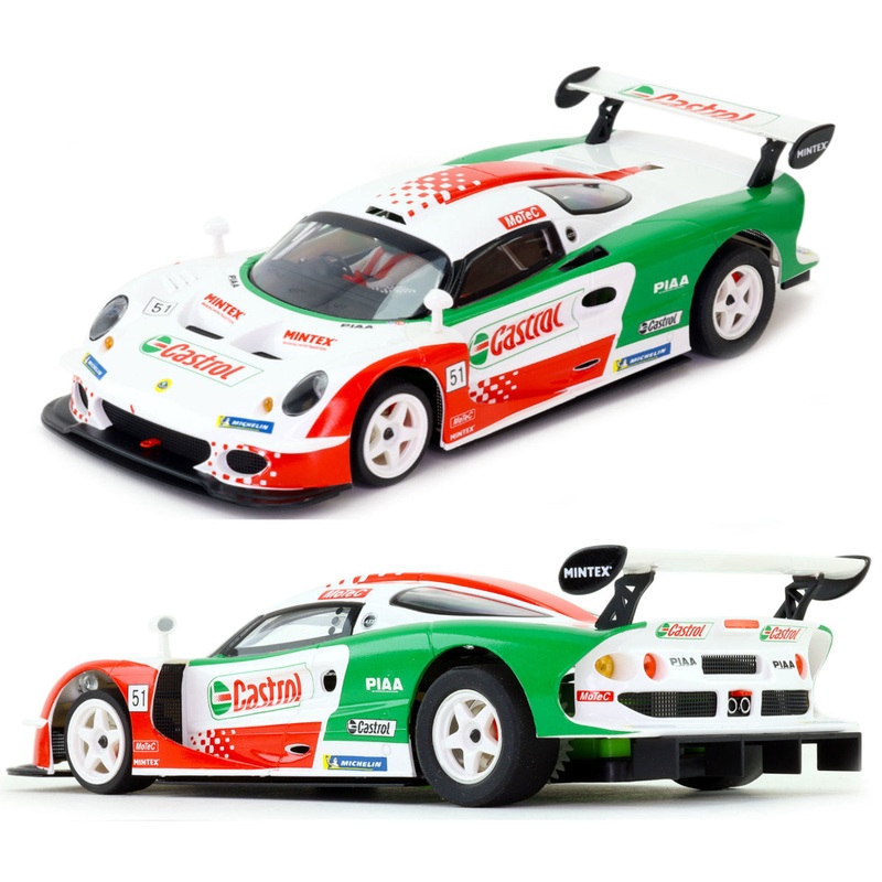 Avant Slot Lotus Elise GT1 Castrol Edition 1/32 Slot Car 51607