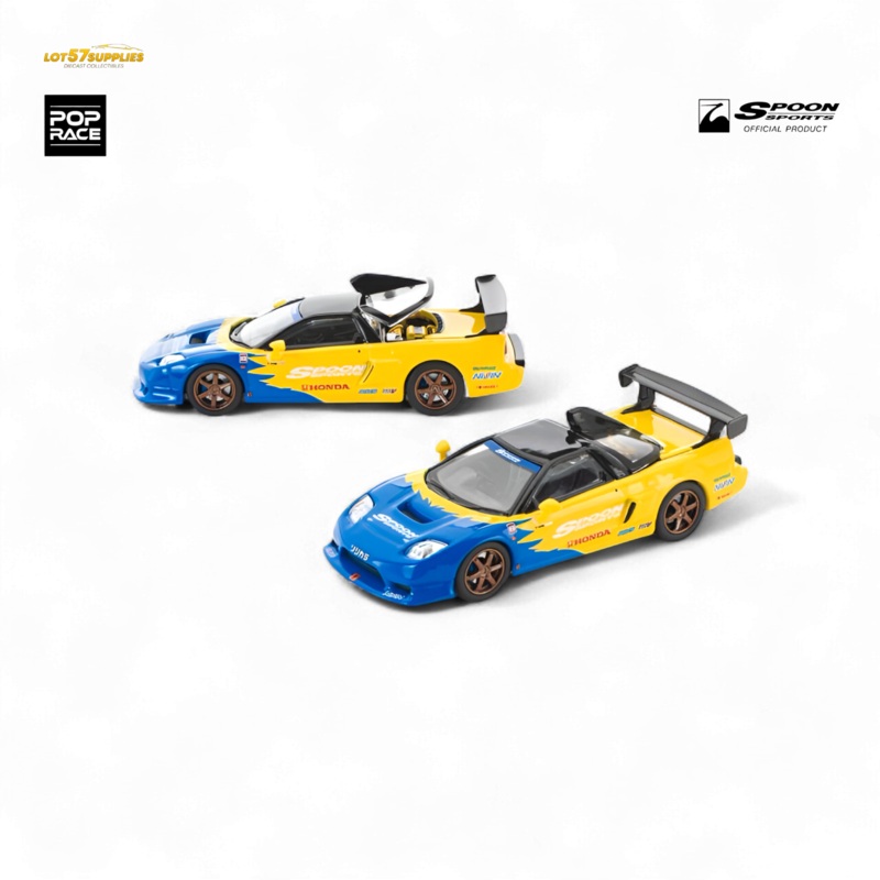 (Pre-Order) Poprace Spoon NSX-R GT Spoon Livery 1:64