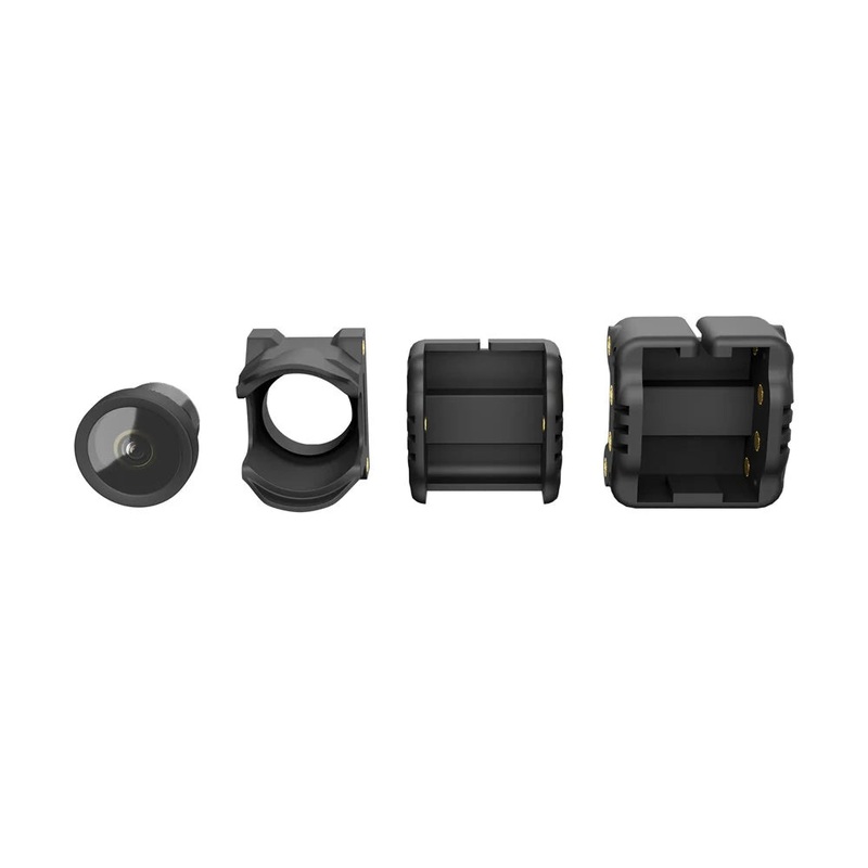 Flywoo 155 Wide FOV No Vignetting O4 Wide Replacement Lens for DJI O4 Lite Air Unit Black