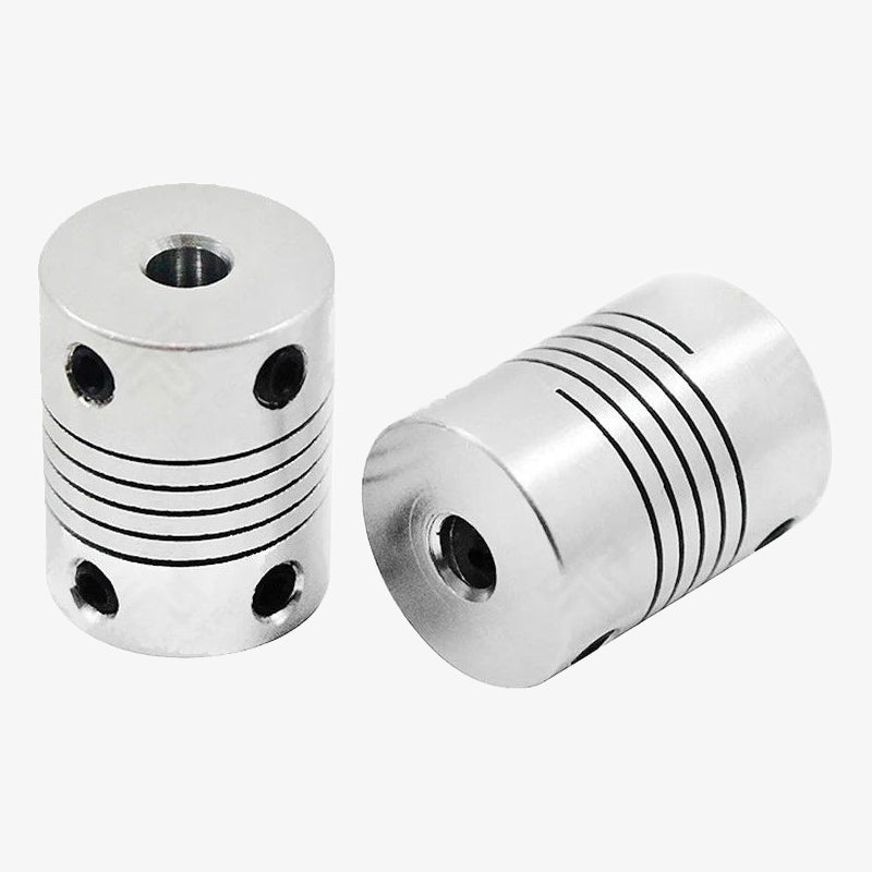 Aluminum Flexible Shaft Coupling - 5x5mm