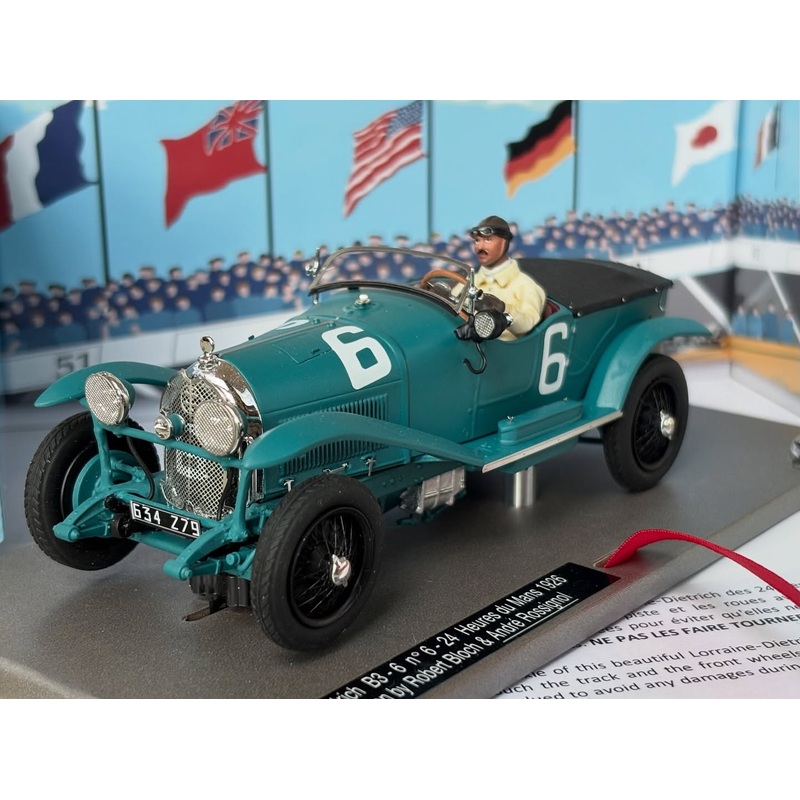 Le Mans Miniatures Lorraine Dietrich B3-6 #6 1926 Winner 1/32 Slot Car 132113/6M