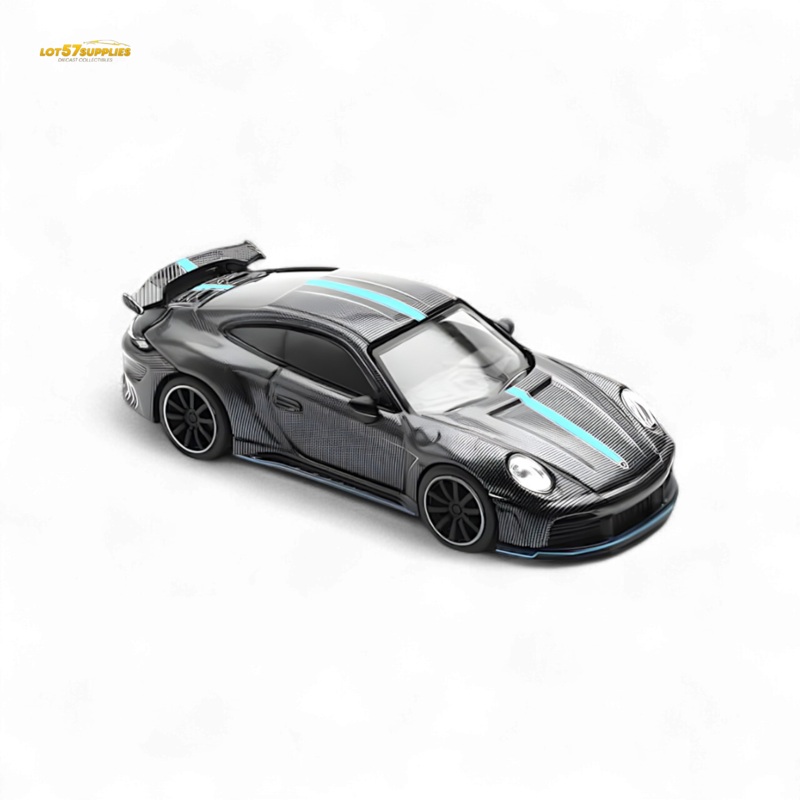 PopRace Porsche 992 Stinger GTR Carbon Edition 1:64