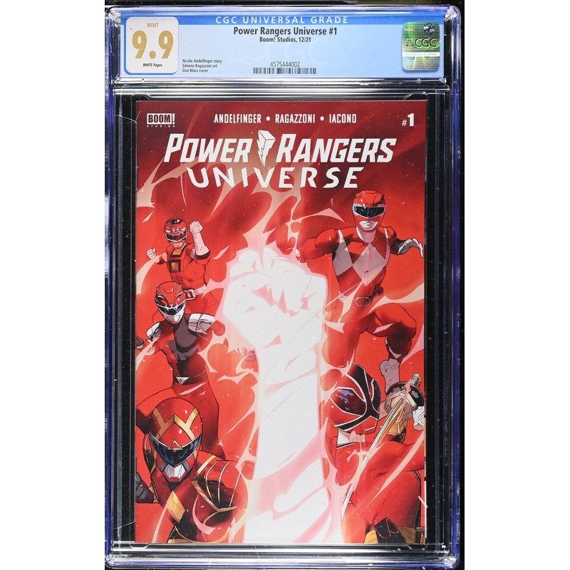 Power Rangers Universe #1 (12/21) Graded CGC 9.9