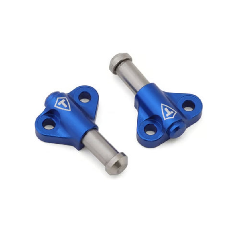 Treal Hobby H10 Optic Aluminum Functional Bump Stops (2) Blue