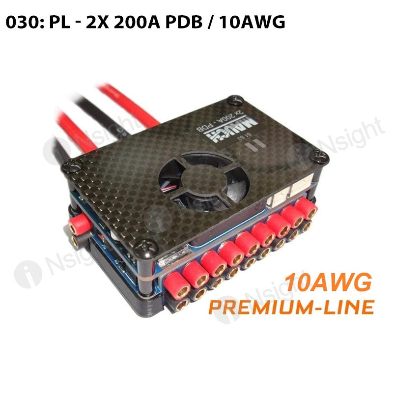 030: PL - 2x 200A PDB / 10AWG