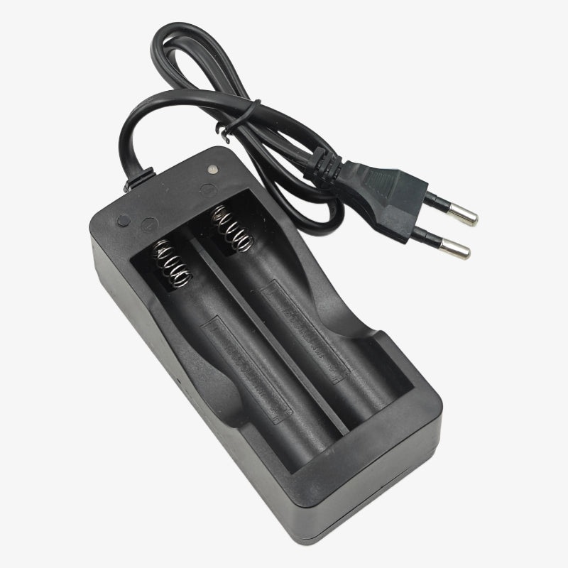 18650 Li-ion Battery Charger with Wire - 2 Cell