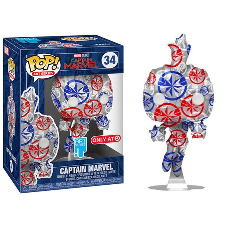 Captain Marvel (Artist Series, Sealed Stack) 34 - Target Exclusive