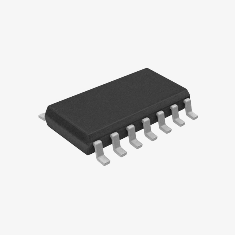 74HC08 Quad 2-Input AND Gate IC - SOIC-14 SMD Package