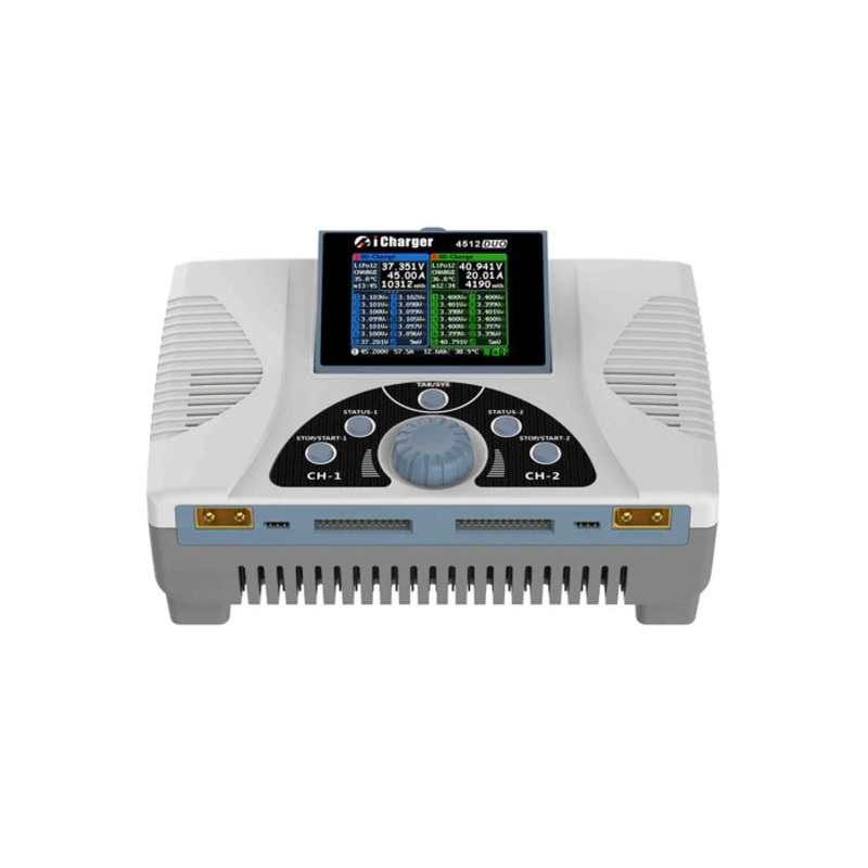 iCharger 4512DUO Dual-Channel DC Battery Charger 12S / 80A / 2800W